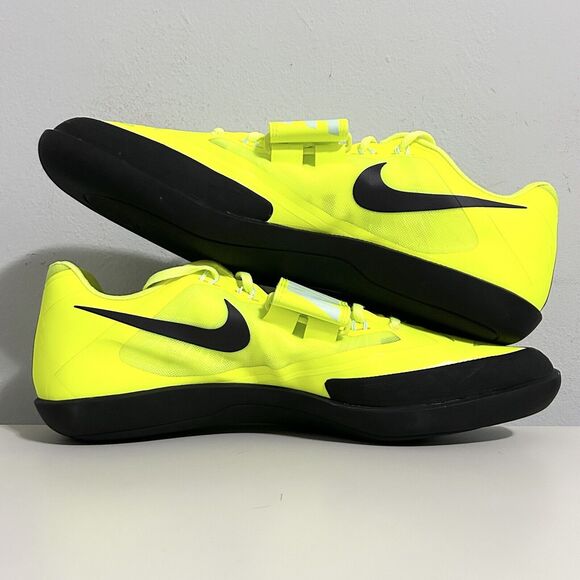 Nike Zoom SD 4 “Volt Black” Men’s Size 15 Mint Foam Cave Purple Throwing Shoes - Picture 6 of 8